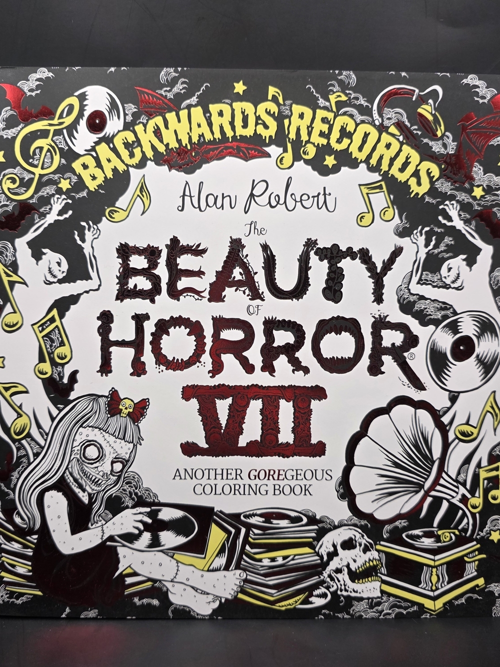 The Beauty of Horror VII Coloring Book - NEW